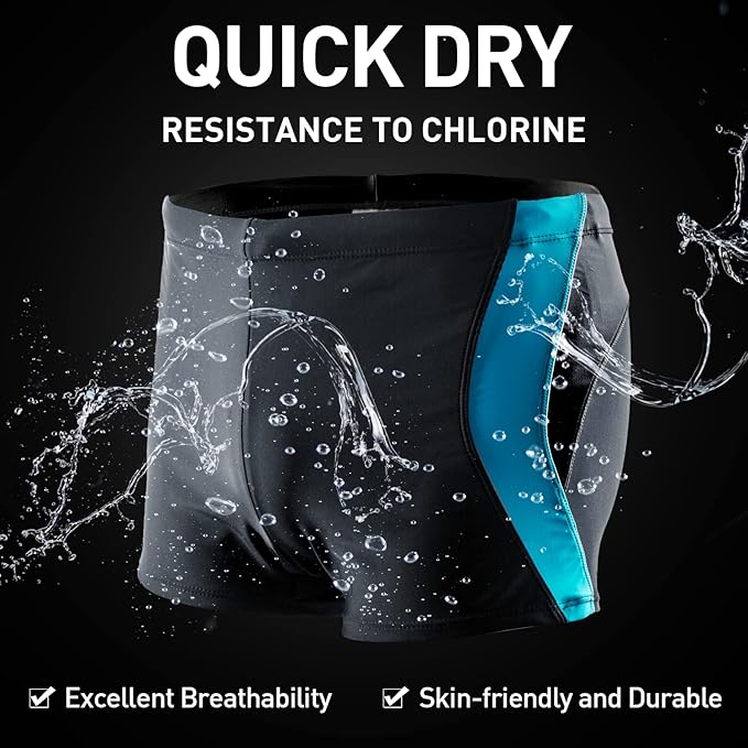 Boxer de bain Olaf Gris/Bleu