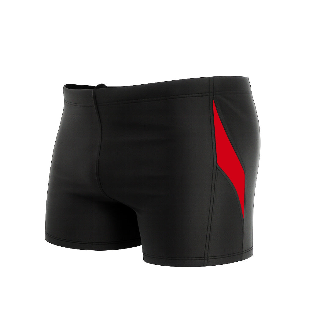 Boxer de bain Santorin Rouge