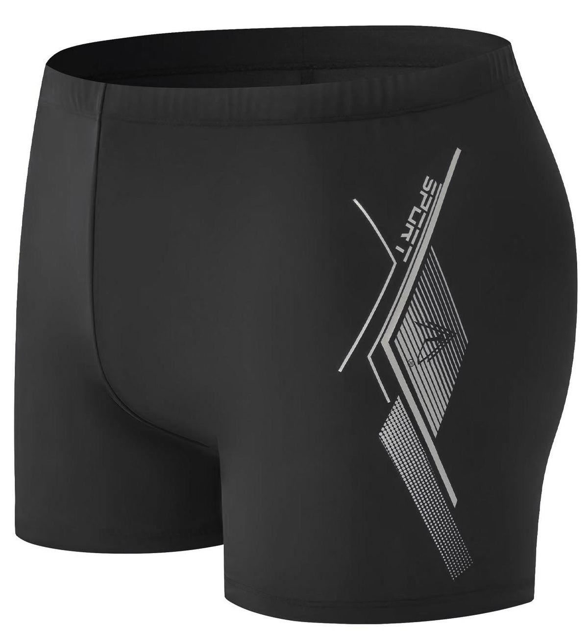 Boxer de bain Venice Noir/Gris